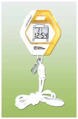 Chronomètre kaleidoscope jaune x 3