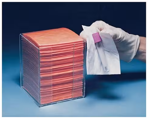 Lingette risque biologique 7,62x 7,62 cm x 250