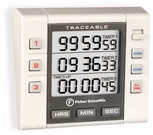 Chronomètre alarme 3 canaux
