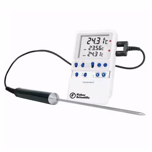 Thermomètre sonde inox haute précision traceable