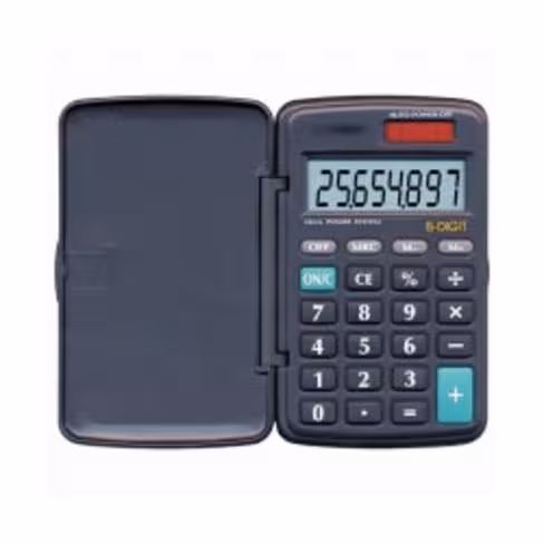 Calculatrice solaire big digit