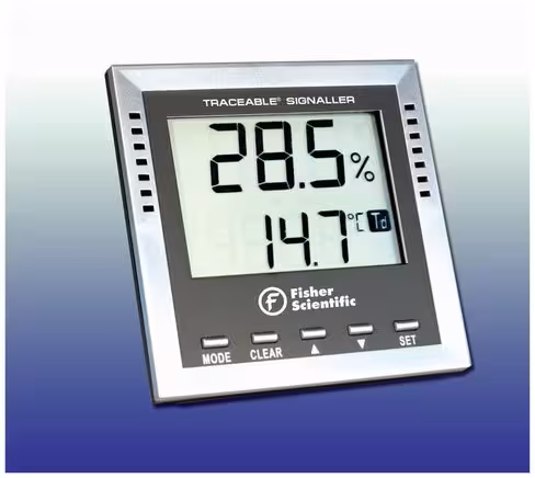 Thermomètre hygromètre à alarme