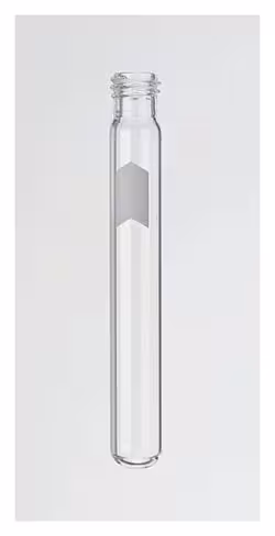 Tube en verre borosilicaté jetable avec embout fileté 8 ml 13x 100 mm x 1000