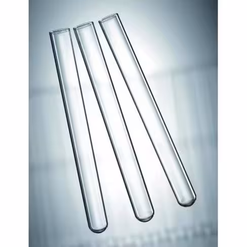 Tube verre sodocalcique 9,5 x 40 mm épaisseur 0,6 0,7 mm ri mless x 500