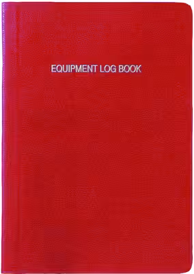 Cahier équipement a5 96 pages rouge