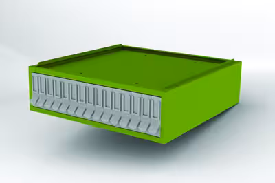 Classeur lames 14 tiroirs métal 201332v