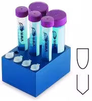 Bloc 17 mm fioles 12 puits