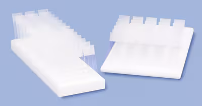 Porte-lames en PE pour 90 lames microscopie