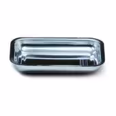 Plateau acier inox 200 x 150 mm hauteur 15 mm