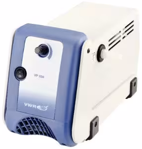 Pompe à membrane VWR chimie vp220, 21 l min 2 mbar 230vac 50 60hz 1 ph avec câble de raccordement eu uk et