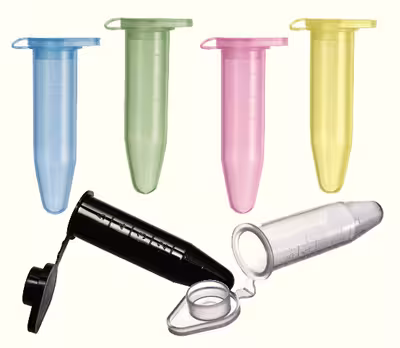 Microtube à centrifuger 5 ml noir x 200