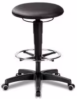 Tabouret de laboratoire roulettes pu