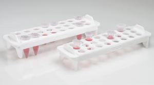 Portoir pp 24pos. tub centr. 5 ml 13 16 mm