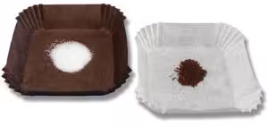 Nacelle de pesée papier marron lg