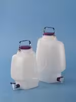 Bonbonne 10 l pehd rectangulaire robinet