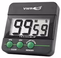 Vwr traceable 99 m 59s timer