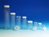 Pilulier 50 ml avec cape PE 100 x 30 mm hxØ x 200