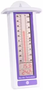 Thermomètre min max sans mercure