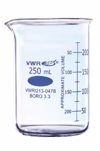 Bécher 150 ml forme basse usage intensif x 10