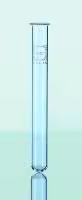 Tube à essai duran en verre sans bords évasés 25 x 150 mm 55 ml x 50