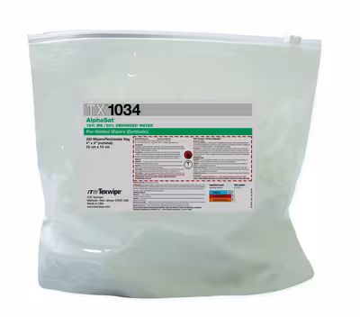 Lingette alphasat 23 x 23 cm avec 70% ipa x 50