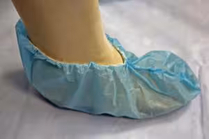 Surchaussure antidérapante pp lamine bleu x 300