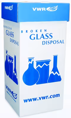 Boîte déchets verrerie liquides x 6