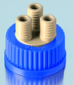 Capuchon à vis gl 45 pp 2 ports gl 14 x 2