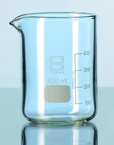 Bécher à filtration verre duranà paroi épaisse avec graduation et bec 250 ml
