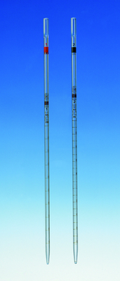 Pipette pour tampon classe AS 2 ml 0,02 ml conformité certifiée