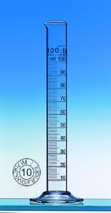 Eprouvette classe A 50 ml certifiée