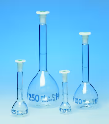 Fiole jaugée classe A 100 ml wn certifiée