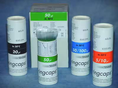 Ringcaps 20 µl cc x 250