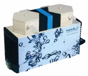 Pompe à vide a membrane 20 l min 1 barpour gaz corrosifs débit 20 l min vide limite 8 mbar