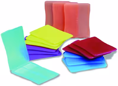 Boîte expédition 2 lames pp coloris assortis x 25