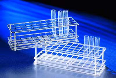 Portoir tubeà essai inox fin 4 x 6 130 90