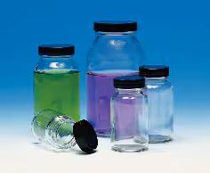 Bouchon à vis PP noire ph18 joint tresylene x 100