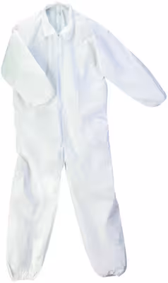 Combinaison basic spp blanc à col manchettes élastiques taille 5XL x 25