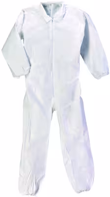 Combinaison max sf blanc à col poignets élastiques taille 5XL x 25