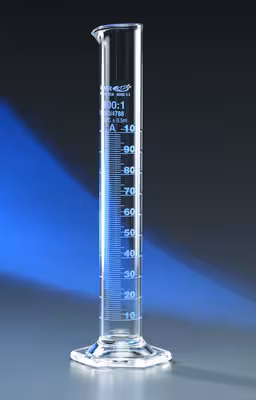 Eprouvette graduée forme haute cl à 100 ml x 2