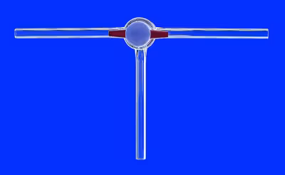 Stopper 3 voies t pour assemblage 2,5 clé ptfe