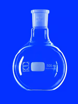 Ballon fond plat 50 ml NS 29 32 verre borosilicaté