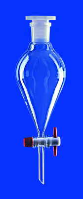 Ampoule à décanter conique 250 m 29 32 clé ptfe