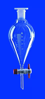 Ampoule conique graduée 2 l 29 32 clé ptfe