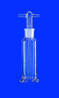Flacon laveur selon Drechsel sans disque en verre fritté 250 ml