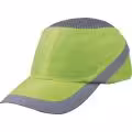 Casquette anti heurt jaune fluo