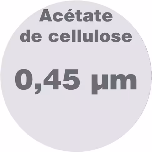 Membrane AC porosité 0,45 µm Ø 47 mm LMR x 100