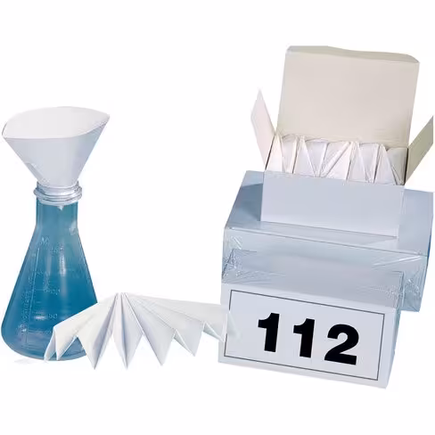 Papier filtre qualitatif disque plissé Ø 320 mm vitesse rapide grade QL02 x 100