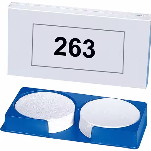 Papier filtre type FV25 Ø 25 mm x 100