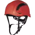 Casque construction granite wind rouge